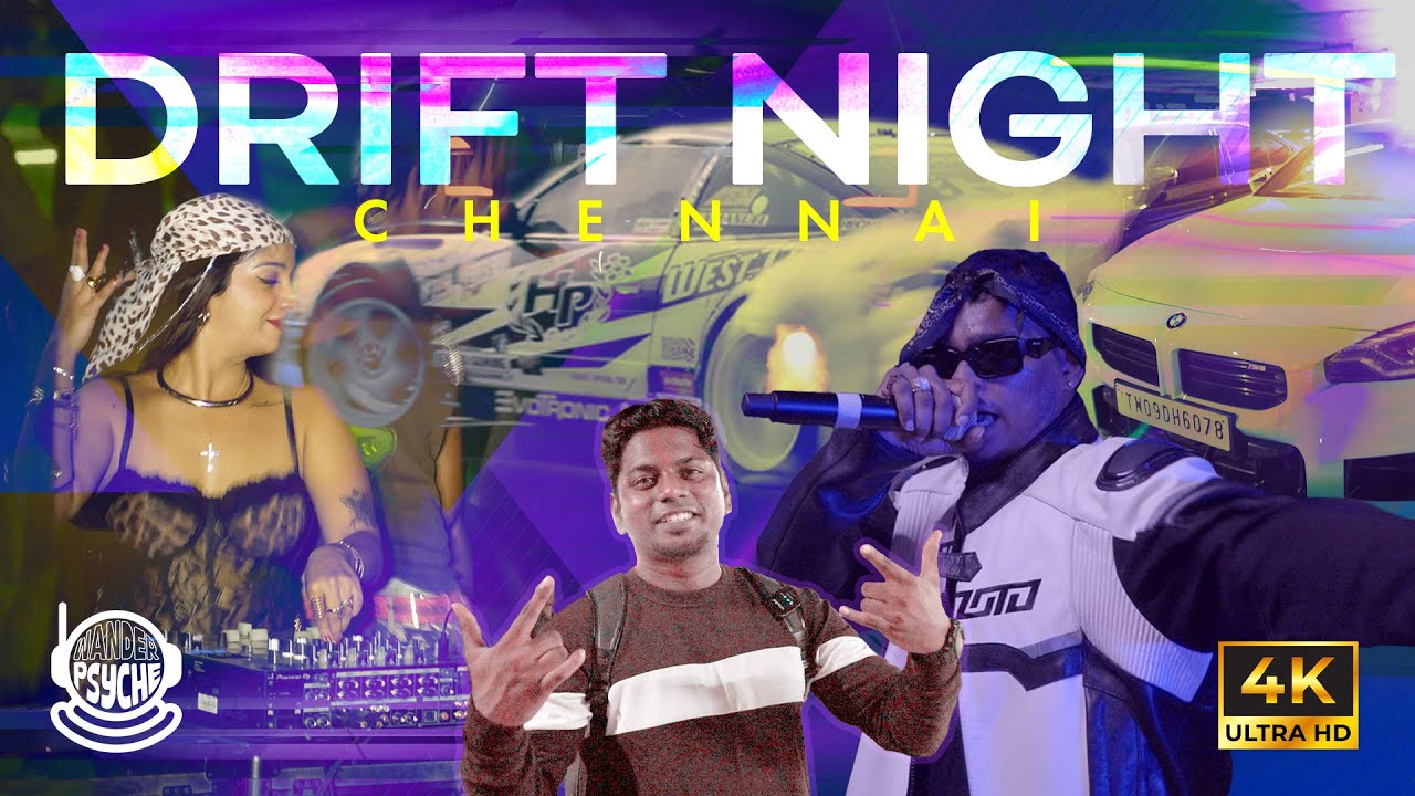 Chennai’s Biggest DRIFT NIGHT 2025 by Madras Driven x OG Motorsports | Phoenix Mall ft.Asal Kolaar 💥