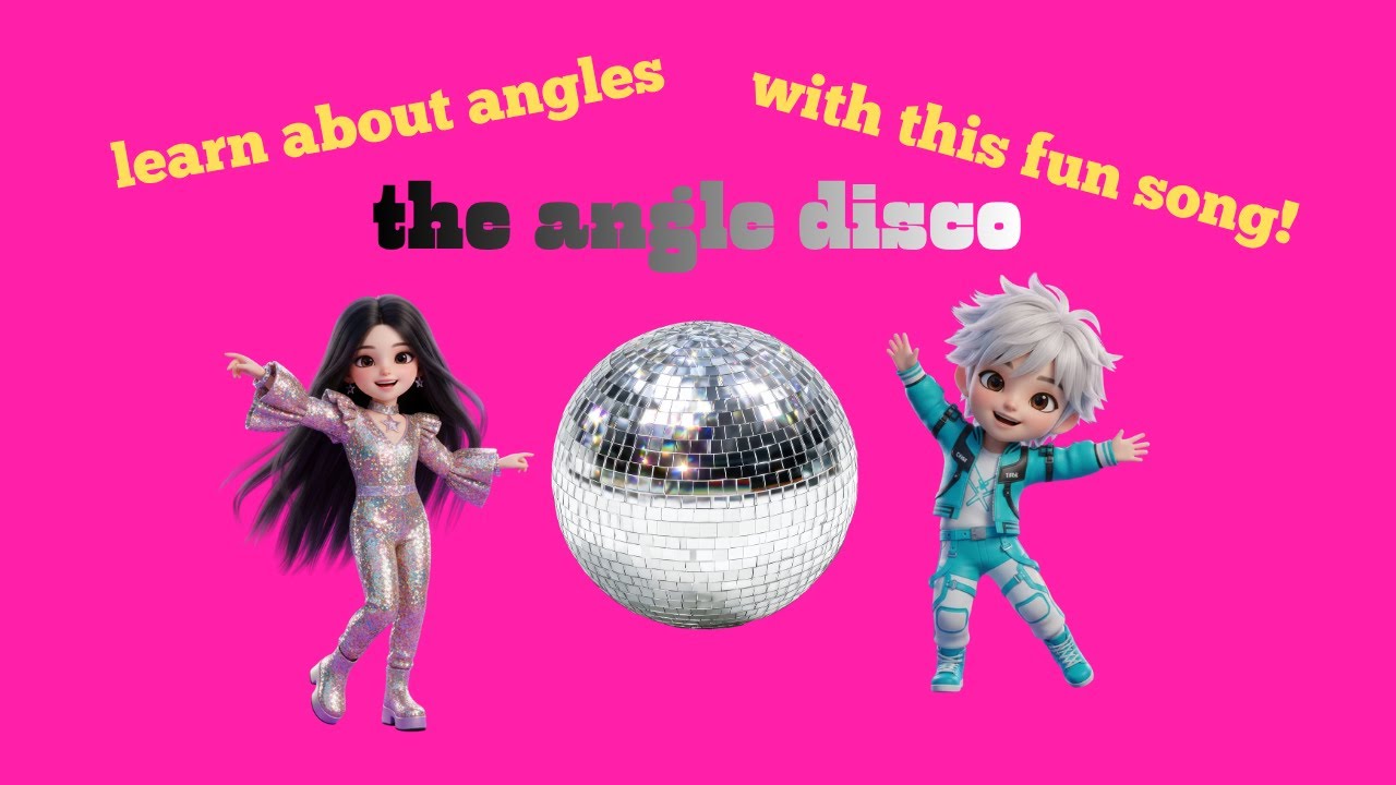The Angle Disco / K-POP Maths Song about Angles / Maths Songs for Kids