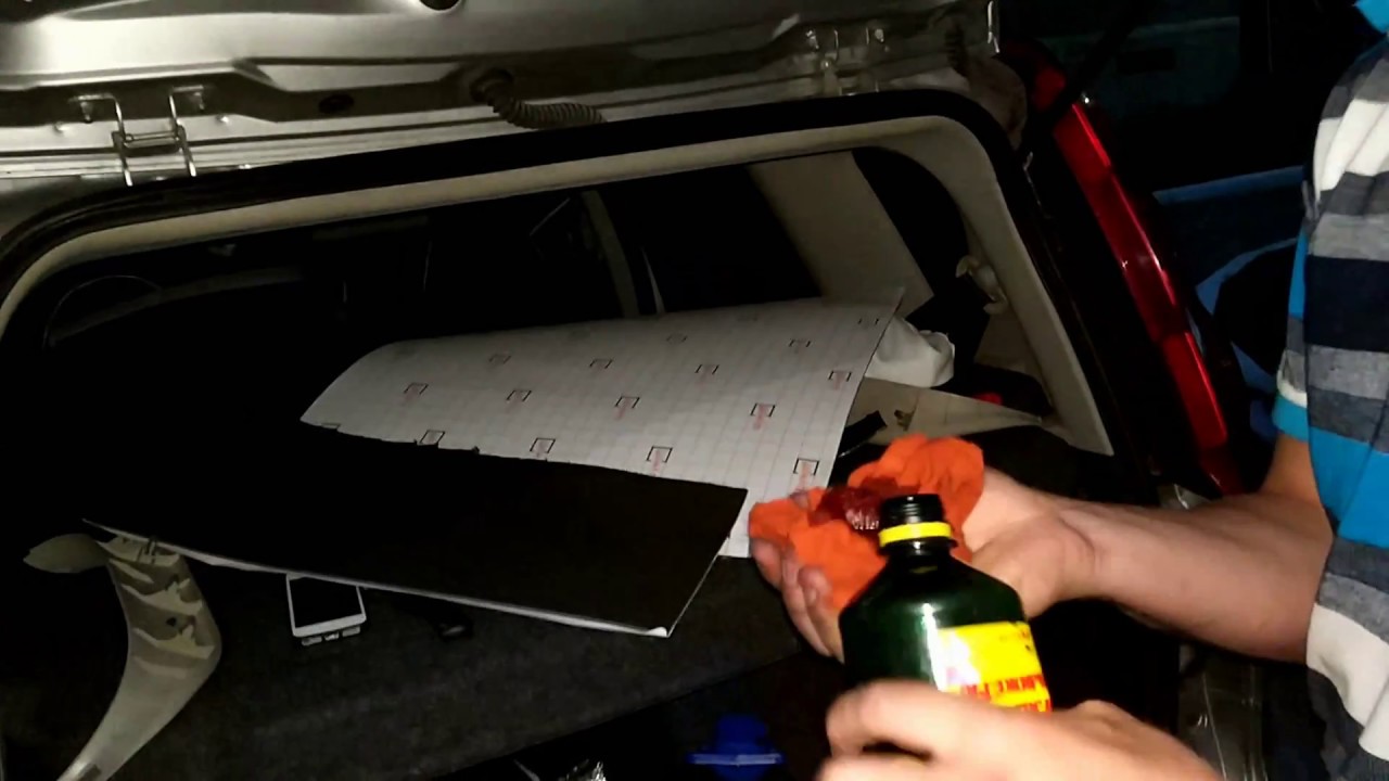Nissan note шумоизоляция