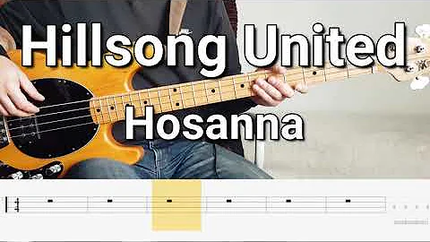 Hillsong United - Hosanna (Bass Cover) Tabs
