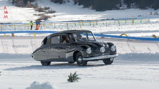 1947 Tatra 87 is a V8 powered lowdrag masterpiece!