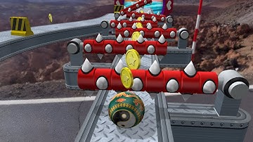 Going Balls Gameplay – Levels 75 to 80 | Satisfying Ball Rolling Fun!