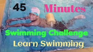 Learn swimming in 45 minutes