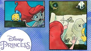 Disney Comics In Motion | Disney Princess | Ariel “Sunken Treasure”