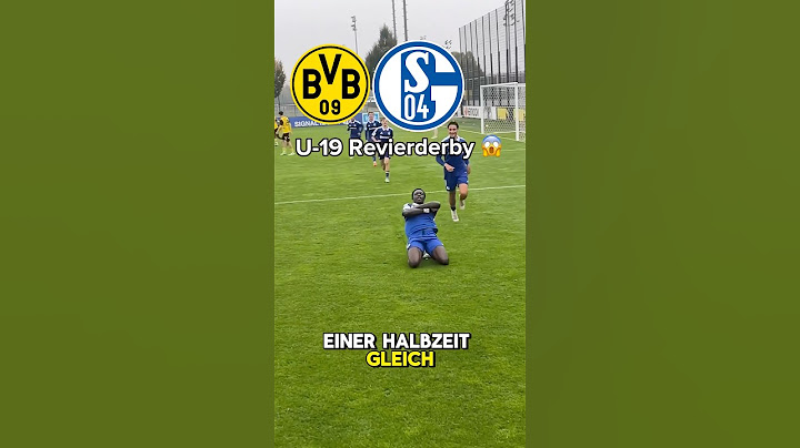 5 Tore in einer Halbzeit 😱 U-19 Revierderby #talentotoday