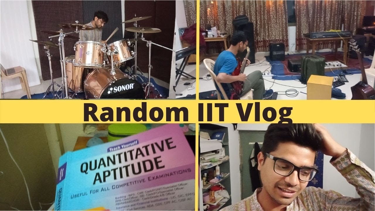 Drum practices and auditions | IIT Roorkee | Vlog-4 | Life at IIT