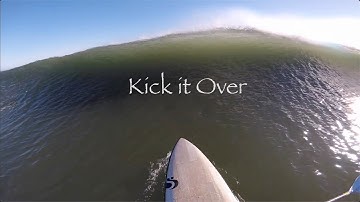 Kick Your SUP Over  the Wave