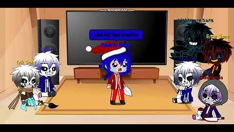 Gacha Club Undertale (Sans AUs) Reacts to Last Breath Sans and Ink Sans vs Error Sans