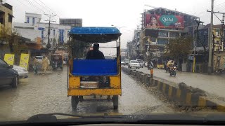 Barish Main Mandi Bahauddin Phalia Road Ki Halat - Weather Mandi Bahauddin