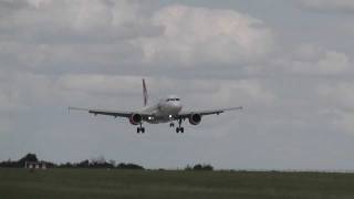 Czech Airlines Csa - Landing Prague Airport Lkpr