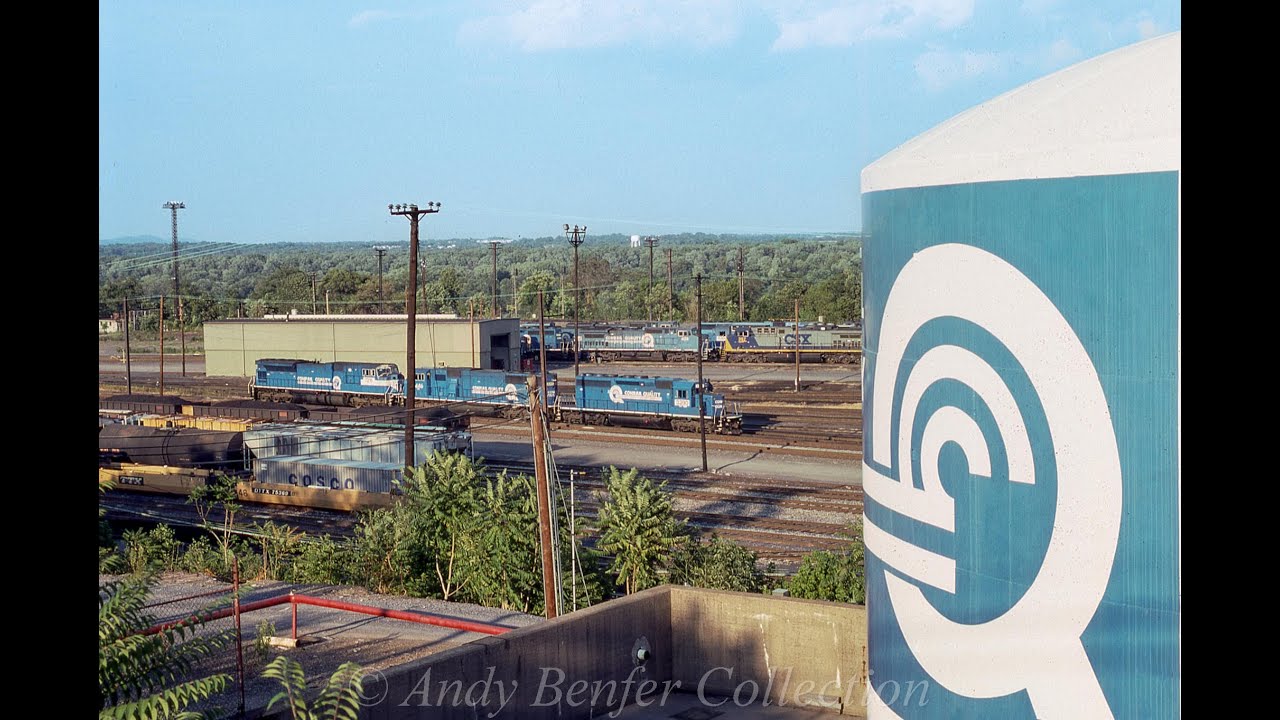 Conrail Enola Diesel Shop Tour (1997)
