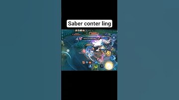 Saber conter ling#saber#ling#mobilelegends #mlbb#shorts#game