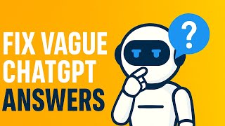 AI Confused — Make ChatGPT Ask YOU Questions — Fix Vague AI Responses | Cognitive Verifier