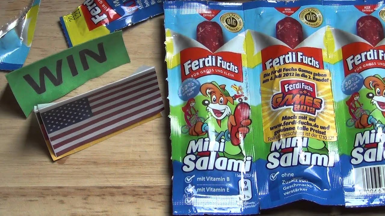 Ferdi Fuchs Mini Salami YouTube