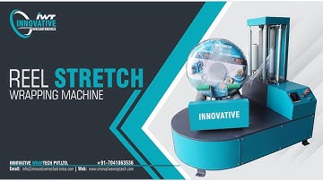 Reel stretch wrapping machine | reel stretch wrapper
