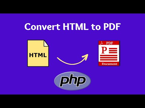 HTML to PDF Conversion in PHP with DOMPDF Library: Step-by-Step Guide