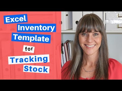 Excel Inventory Template for Tracking Stock