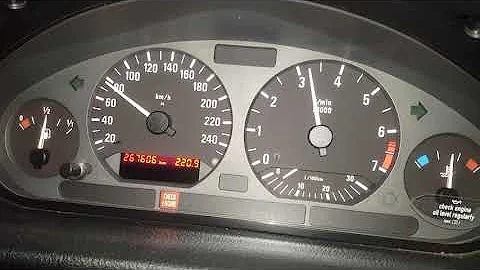BMW e36 328is m52 Turbo 6266  19-20psi 100 to 260km/h