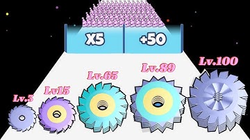 Grinder Run 3D VS Food Run - All Levels SpeedRun Gameplay Android iOS Ep1 (Satisfying Mobile Games)