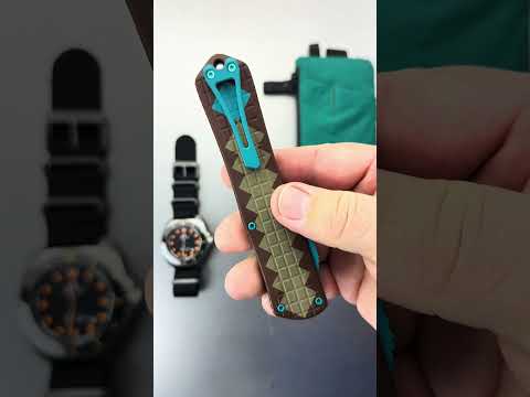 Heretic Manticore-X - Diamond Sword MagnaCut OTF Automatic - Available at GPKNIVES.com! 