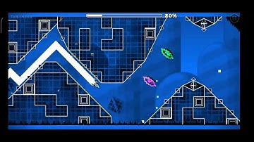 silent circles no deco 15-28% | geometry dash