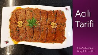 Acılı Tarifi / Kahvaltılık Tarifler / Acuka Nasıl Yapılır? / Çemen Tarifi / Muhammara Tarifi