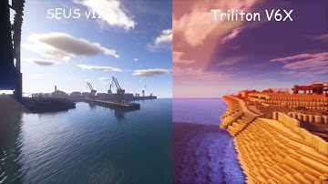 SEUS V11.0 vs Triliton V6X | Minecraft Shader Comparison