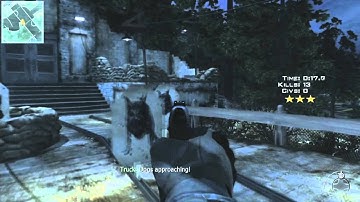 MW3 Special Ops: Stay Sharp 3 Stars Walkthrough