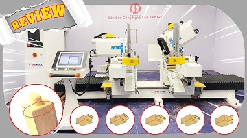 Máy Phay Mộng Dương 2 Đầu SM 2218 | Máy Làm Mộng Dương CNC | QUỐC DUY