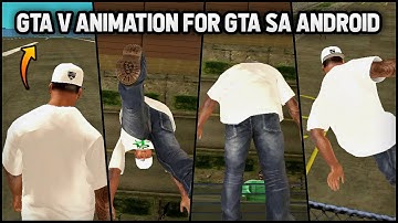 [1MB] GTA V Animation For GTA San Andreas Android | Modding Master