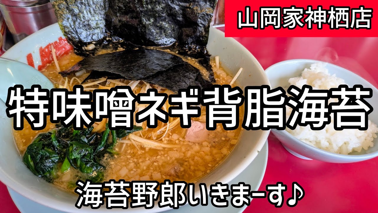 [山岡家]特味噌だもの♪旨いってばよ♪　