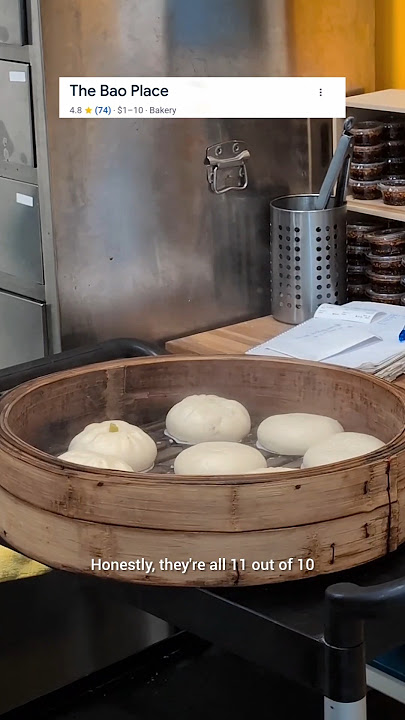 best Bao in town the Bao place in Burnaby #vancouver #shortsfood asian food restaurant