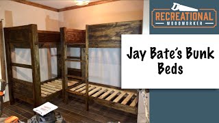 I was commissioned to build some bunk beds for Peach Creek Ranch, a wedding and event venue in the Brazos Valley. I knew as 