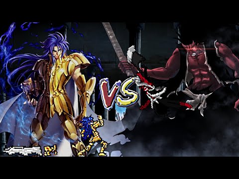 Gemini Saga vs Kenpachi Zaraki (Saint Seiya: Knights of the Zodiac vs Bleach)