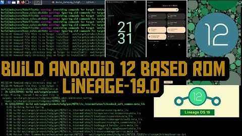 How to build own custom rom from sources | Custom Rom Build Guide | android12 | lineage.19.0 | 2021