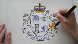 DN Van Lines - Time Lapse Drawing by DN Van Lines Moving & Storage 188 views 12 years ago 50 seconds
