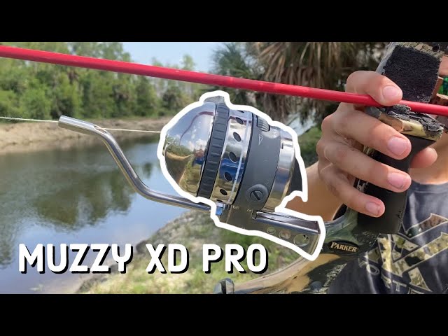 Muzzy XD PRO Reel REVIEW (Best Beginner Bow fishing reel) 
