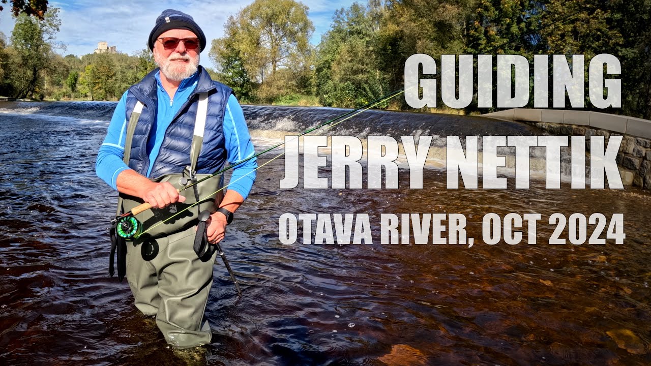 Czech Nymphing and Guiding for Jerry Nettik - Otava River