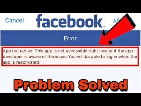 Fix App Not Active Facebook Login Error (December 2023) » Arceus X