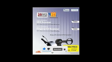 Mantra MIS00V2 Iris Scanner Offer FREE | Fingerptint Scanner Offer FREE | Good News CSC Vle #shorts