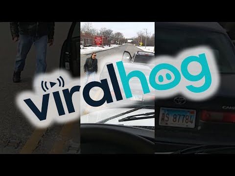 Driving Dispute Stops Traffic || ViralHog