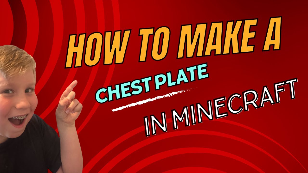 How to Make a Chest Plate in Minecraft - The First Step - YouTube