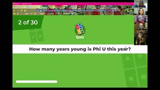 Phi U Chapter Chat Session 3:  Founders’ Day- Stories of Phi U Traditions and History_2.2.21