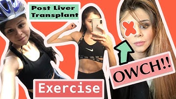 Exercising Post - Op LIVER TRANSPLANT. Transplant Recovery.