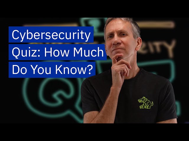 Cybersecurity Quiz. How Much Do You Know? class=
