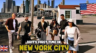 British Family go WILD in New York City🍻🤣 | First Time in NYC
