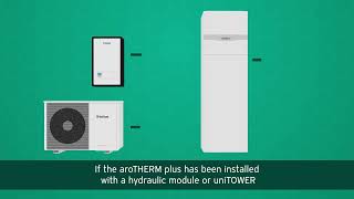 How to set up the myVAILLANT connect with a Vaillant heat pump