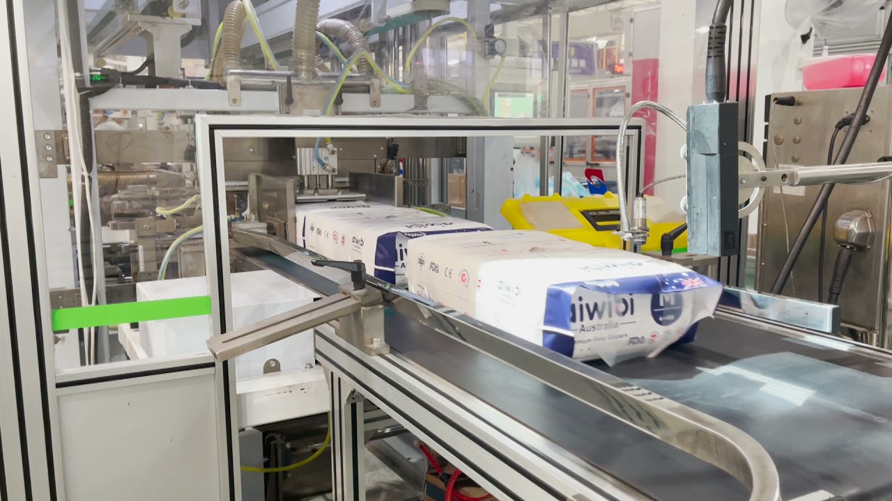 Baby Diaper's Fully Automative Production Line YouTube