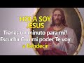 HOLA! SOY JESUS Tienes un minuto para mí?, 🙏Con mi poder te voy a bendecir