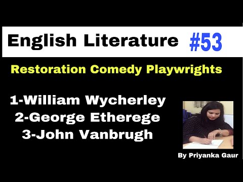E:-53. William Wycherley,George Etherege,John Vanbrugh